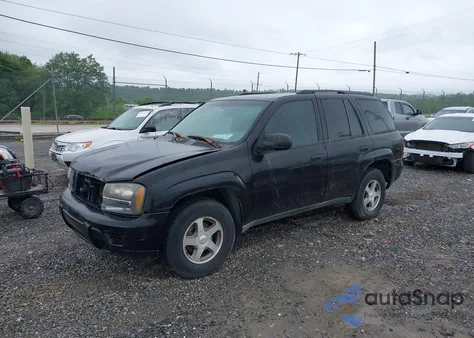 2006 Chevrolet Trailblazer Ls z USA, uszkodzony, nr VIN 1GNDT13S362181532